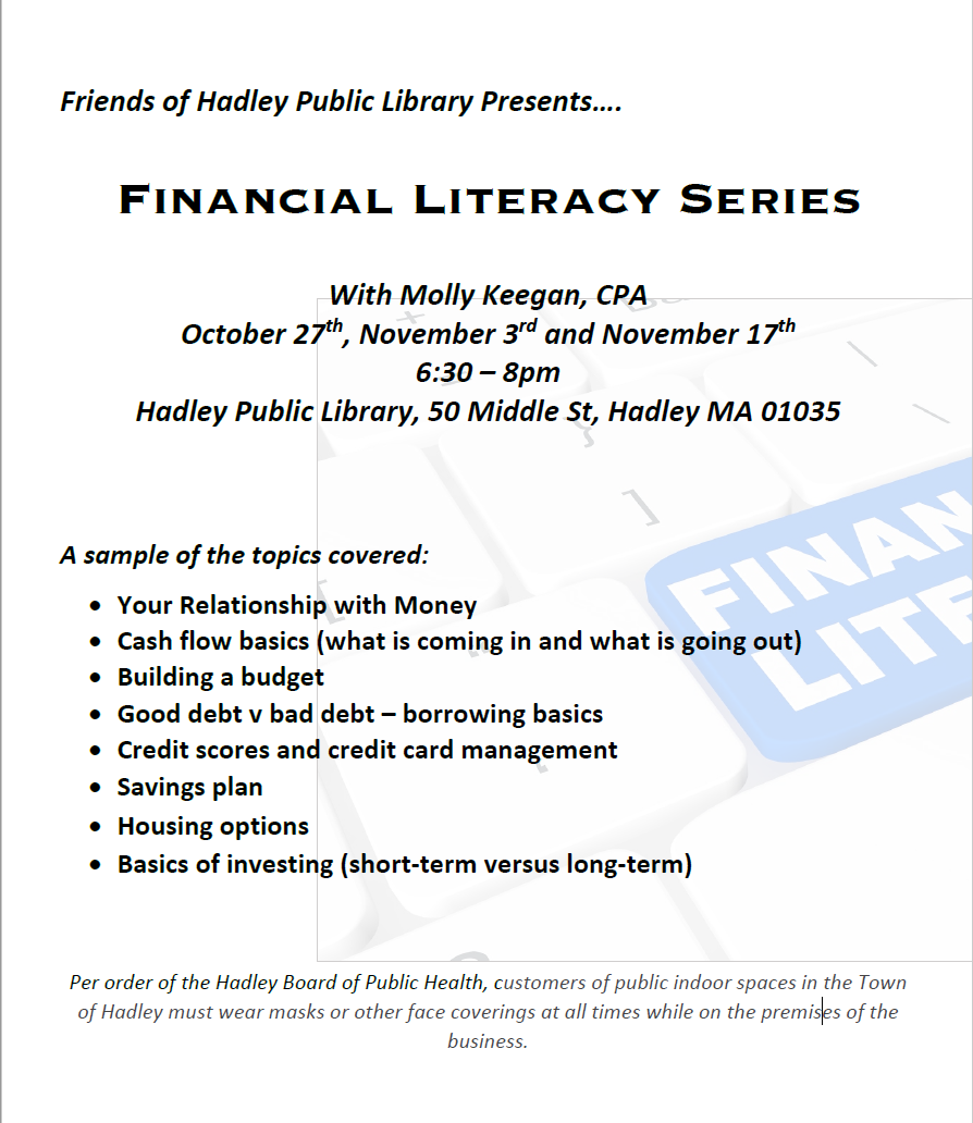 Financial Literacy Flyer 