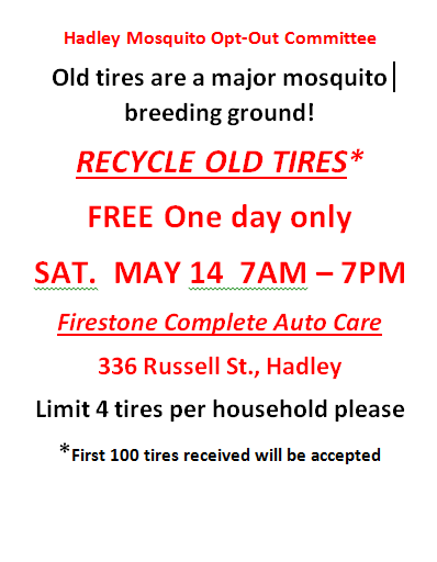 Tire Recycling flyer