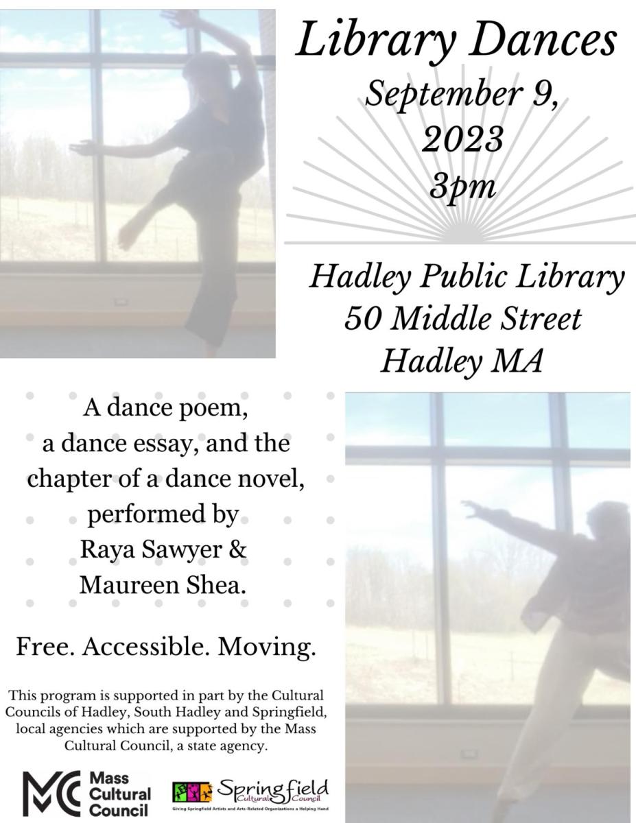 Library Dances Flier