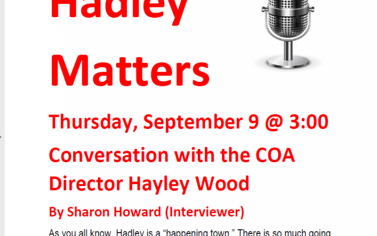 Hadley Matters Flyer